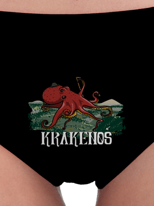 Krakenoš dámské kalhotky Black