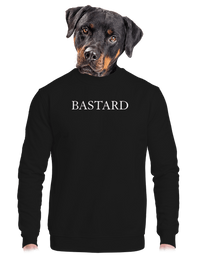 unisex mikina bez kapuce