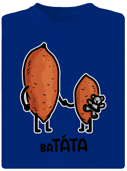 Batáta pánské sportovní tričko Royal Blue Mal