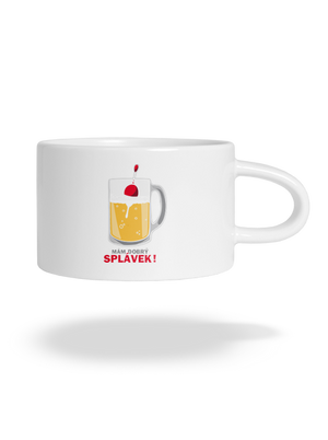 Splávek hrnek makronka White