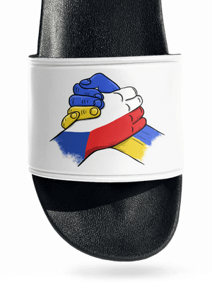 Ukrajina - Podpora pantofle White