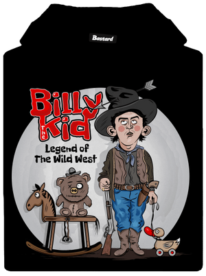 Billy The Kid dámská mikina klokanka Black