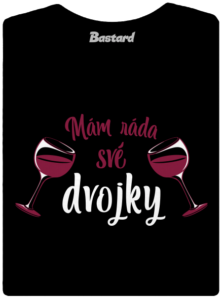 Dvojky dámské tričko Black