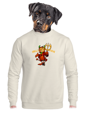 unisex mikina bez kapuce