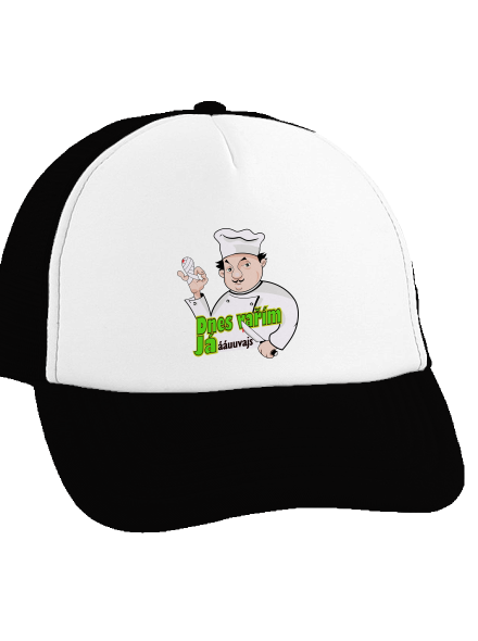 Dnes vařím já kšiltovka truckerka Black cap