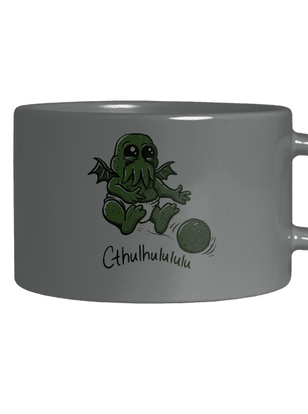 Cthulhululu hrnek makronka Grey Macaron