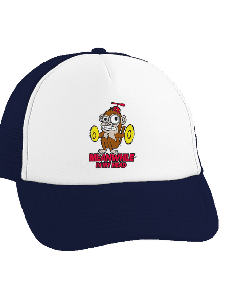 Monkey in my head kšiltovka truckerka French Navy cap