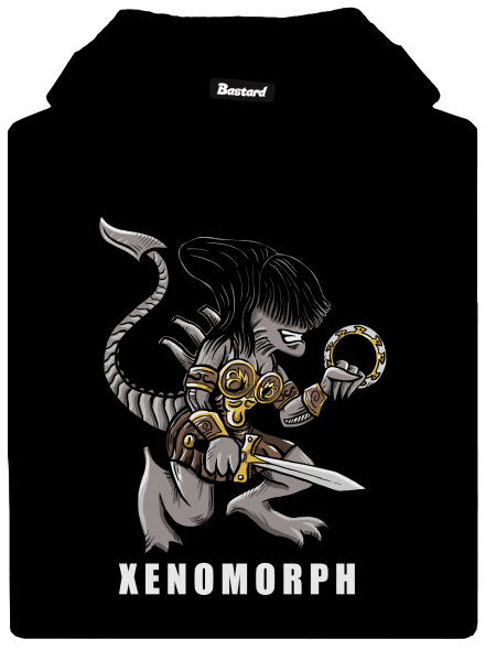 Xenomorph dámská mikina klokanka Black