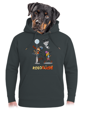 Kolobuch unisex mikina premium Charcoal