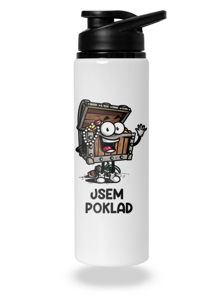 Jsem poklad lahev na vodu White