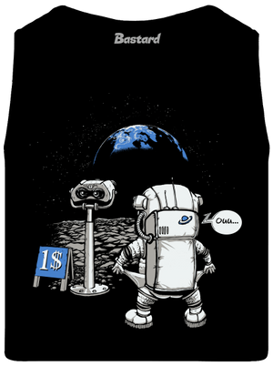 Kosmonaut pánské tílko Black