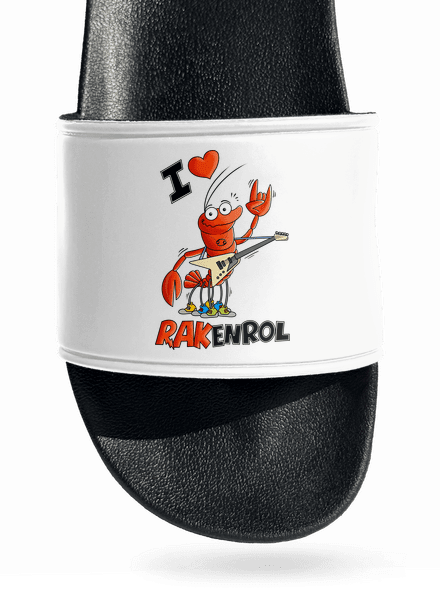 Rakenrol pantofle White