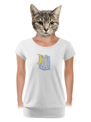 dámské tričko s lemem