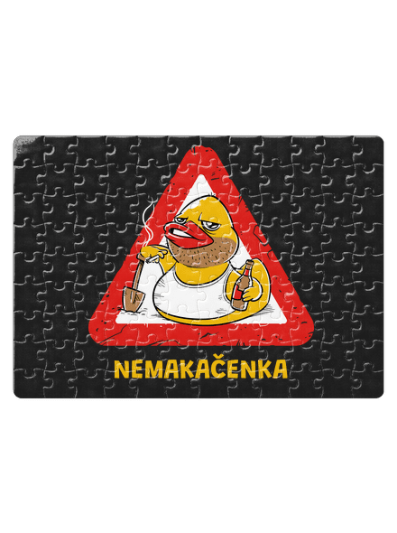 Nemakačenka puzzle White