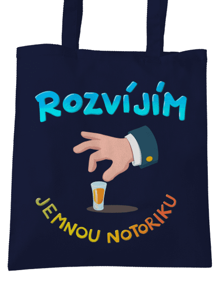 Jemná notorika taška French Navy