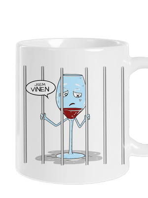 Jsem vinen klasický hrnek White