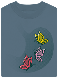 unisex mikina bez kapuce