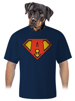 Jsem superhrdina unisex tričko oversized Midnight Blue