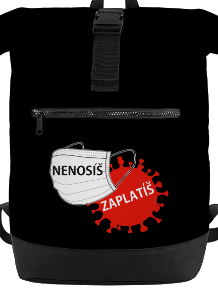 Nenosíš zaplatíš batoh Black