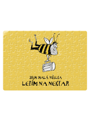 Malá včelka puzzle White