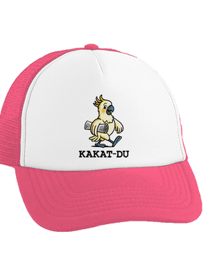 Kakat-du kšiltovka truckerka Fluorescent Pink cap