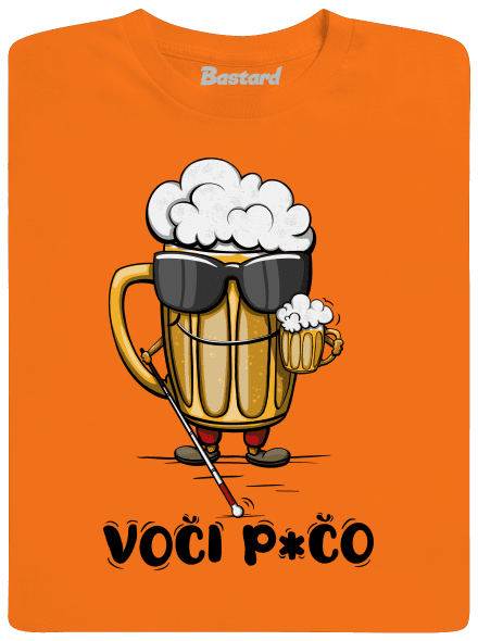 Voči p*čo pánské tričko Orange