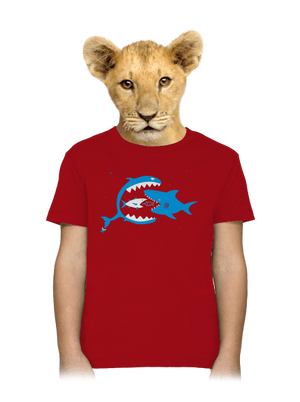 Rybky dětské tričko Red