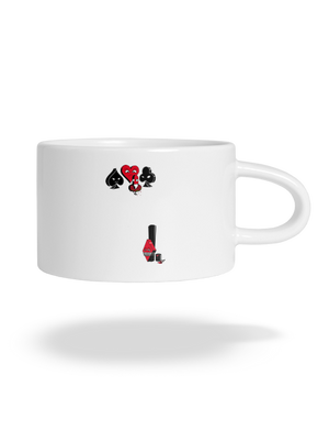 Vetřelec hrnek makronka White