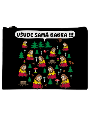 Všude samá babka taštička Black