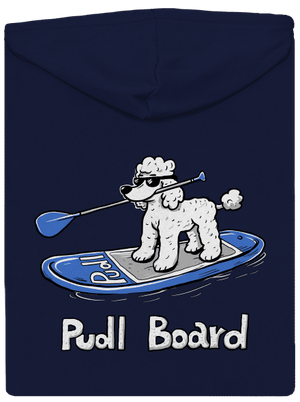 Pudl board pánská mikina na zip Navy