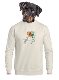 unisex mikina bez kapuce