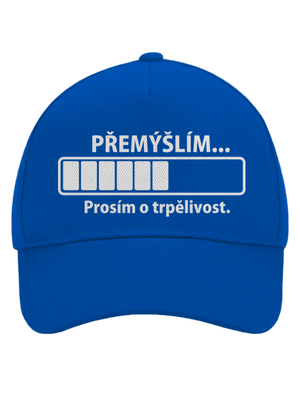 Přemýšlím kšiltovka baseballka Bright Royal