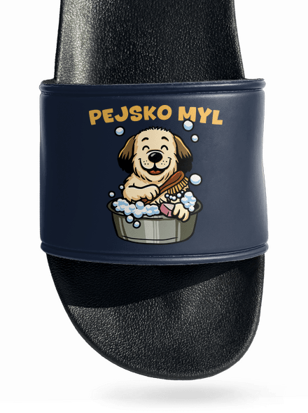 Pejskomyl pantofle Navy