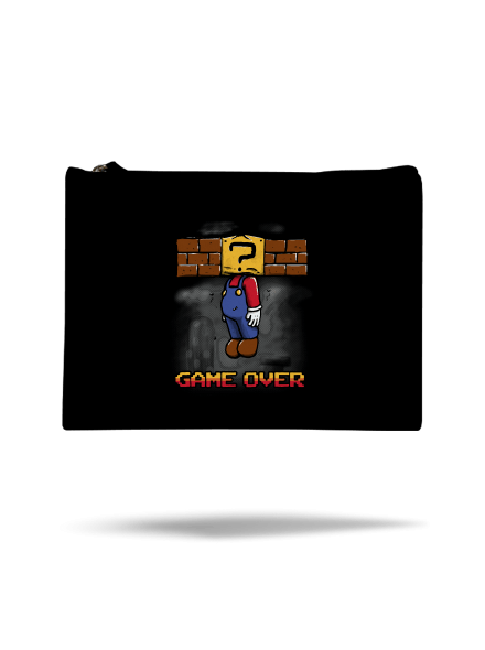 Game over taštička Black