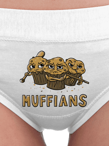 Muffians dámské kalhotky White