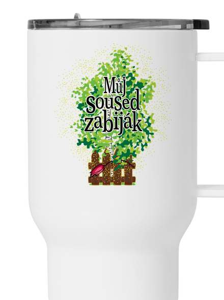 Můj soused zabiják termohrnek White