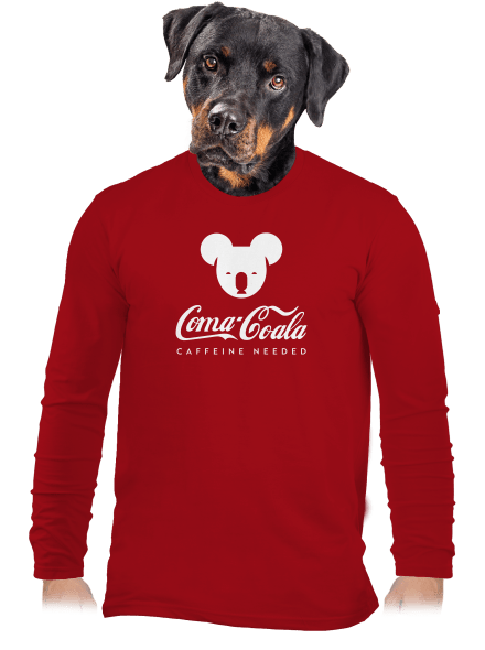 Coma Coala pánské dlouhý rukáv Red