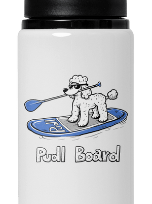 Pudl board lahev na vodu White