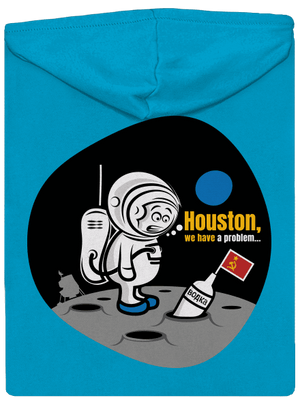 Máme problém dámská mikina na zip Blue Atol