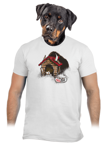 Bulldog pánské tričko White