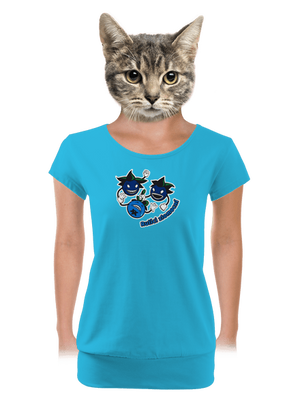 dámské tričko s lemem