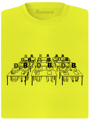 Cimrman: Debil, blbeček dámské sportovní tričko Neon Yellow