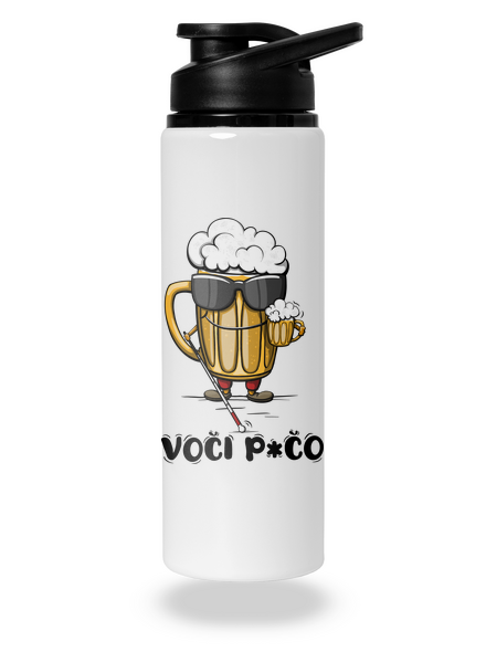 Voči p*čo lahev na vodu White