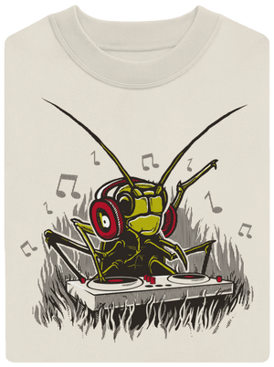 DJ cvrček unisex mikina bez kapuce Off White