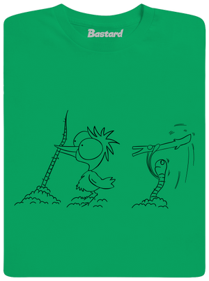 Omalovánka: Nesprávný konec dětské tričko Kelly Green