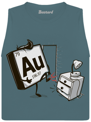 Au dámské tílko volné Heather Deep Teal