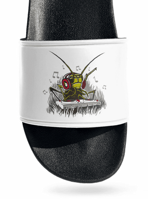 DJ cvrček pantofle White