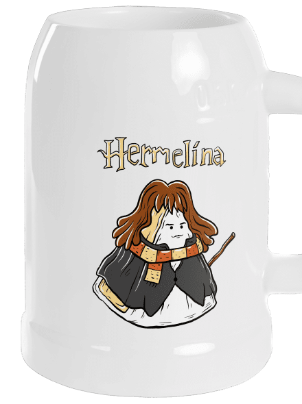 Hermelína půllitr White