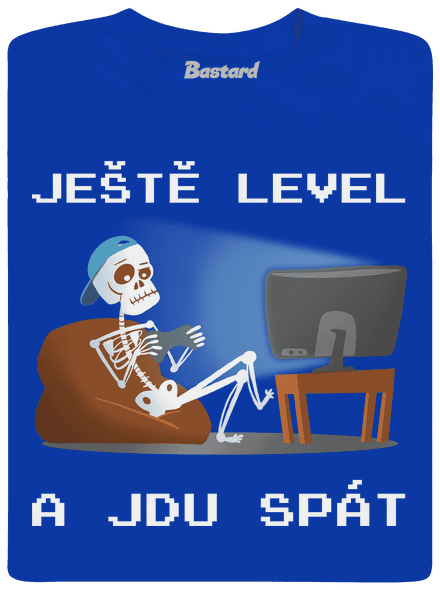 Ještě level dětské tričko Royal Blue