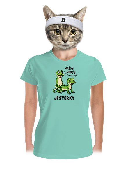 Ještě, ještě dámské sportovní tričko Mint Mal